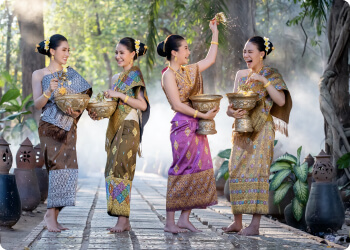 Morning in the Northern sea